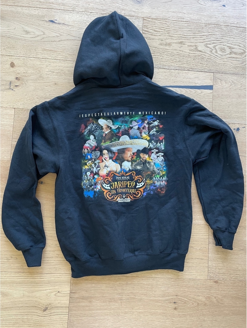 Pepe Aguilar Jaripeo Sin Fronteras 2022 Tour Deadstock Zip Hoodie